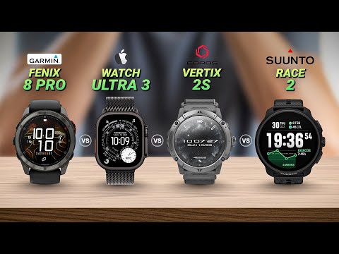 Garmin Fenix 8 Pro vs Apple Watch Ultra 3 vs Coros Vertix 2S vs Suunto Race 2 🔥 Who Wins in 2025?