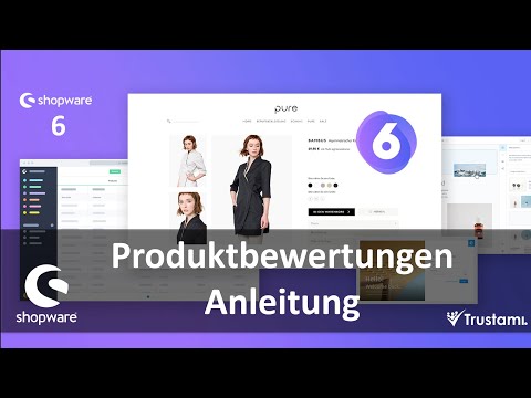 Produktbewertungen | Shopware 6 Anleitung