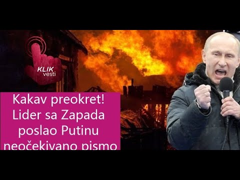 *Kakav preokret! Lider sa Zapada poslao Putinu neočekivano pismo*