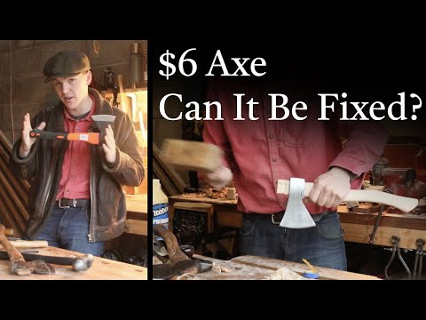 Fixing the Cheapest Axe I Could Buy