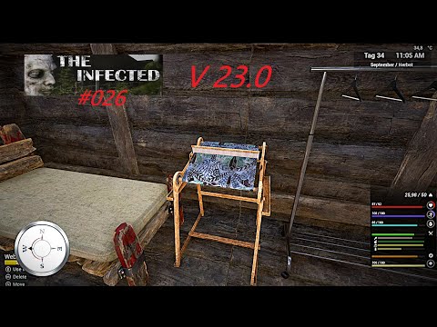THE INFECTED - 026 - WEBSTUHL, KLEIDER, STAHL, KANAL INFO - Early Access V 23.0 - Deutsch - 1440p60