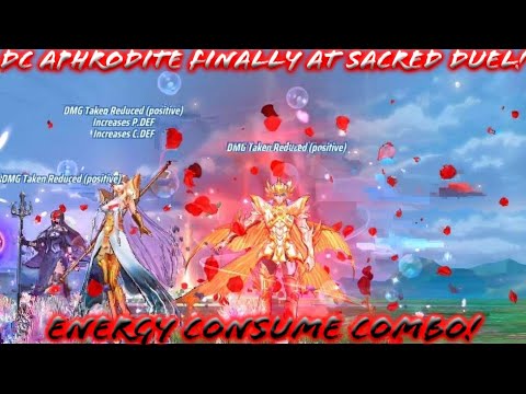 Saint Seiya: Awakening (KOTZ) - Finally DC Aphrodite at Sacred Duel! Energy Consume Combo Test!