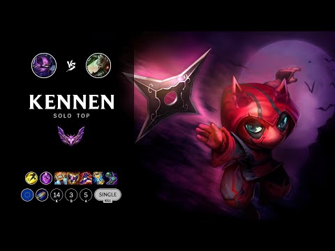 Kennen Top vs Riven - EUW Master Patch 13.17