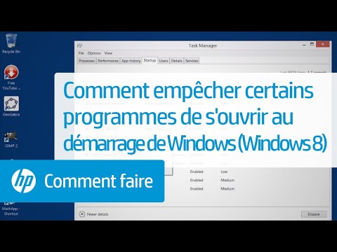 comment empêcher certains programmes de s'ouvrir au démarrage de windows