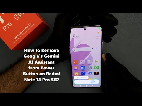 How to Remove Google's Gemini AI Assistant from Power Button on Redmi Note 14 Pro 5G?