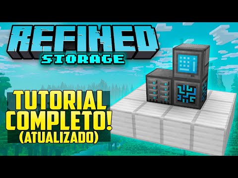 TUTORIAL COMPLETO DO REFINED STORAGE DA 1.20!
