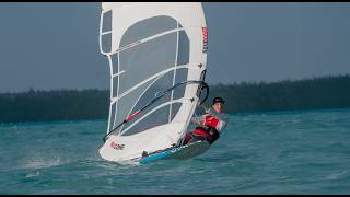 Windwing RigONE in light winds.