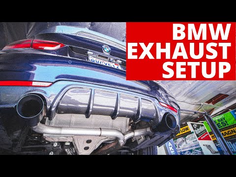 Best Exhaust For A BMW - (Affordable) Muffler Delete B58 F30 F32 F36