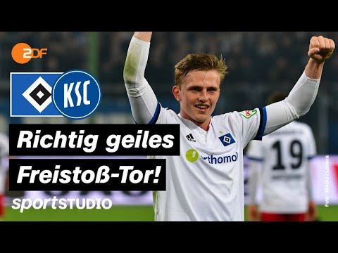 Hamburger SV – Karlsruher SC Highlights | 2. Bundesliga, 30. Spieltag 2021/22 | sportstudio