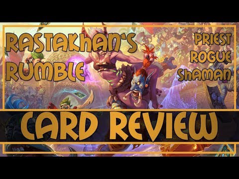 Rastakhan's Rumble card review - Priest, Rogue & Shaman cards | Hearthstone