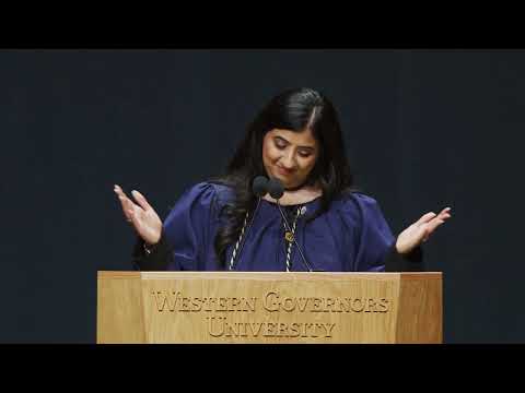 WGU 2023 Chicago Master's Commencement - Grad Speaker Sahar Hassan