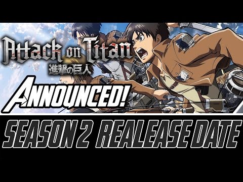 Attack On Titan Season 2 Official Release Date Announced!