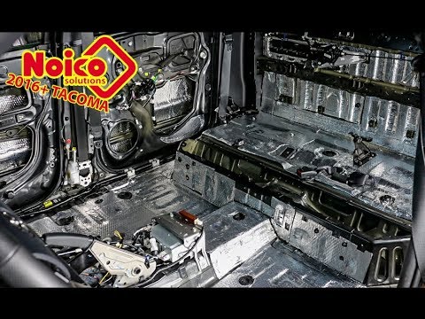 SOUND DEADEN 2016+ TACOMA PART 2 NOICO SOLUTIONS | HOW LONG DID IT TAKE & REVIEW