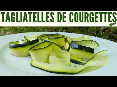 Une Sauce Parfaite 👌pour ces Tagliatelles de Courgettes. Recette ULTRA fraîche !