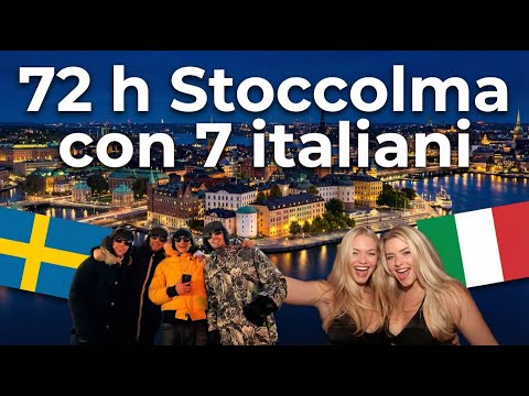 72H a Stoccolma con 7 italiani 🇸🇪🔥 | Nightlife, viaggio e follia