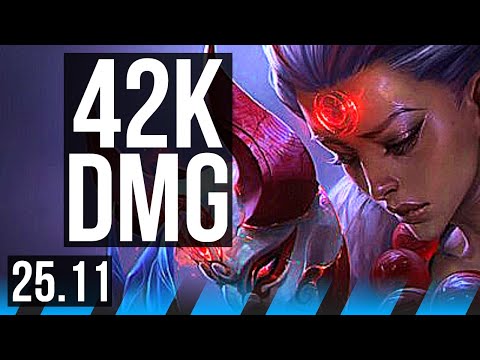 DIANA vs YASUO (MID) | 10 solo kills, Legendary, 20/4/3, 42k DMG | EUW Master | 25.11