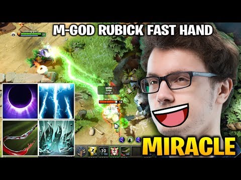 MIRACLE RUBICK CRAZY FAST HAND - HE STOLE ALL ULTIMATE SKILLS OF ENEMIES