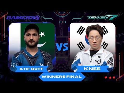 Atif Butt vs Knee - Winners Final  | Gamers8 TEKKEN7 Nations Cup 2023 #gamers8 #tekken7 #nationscup