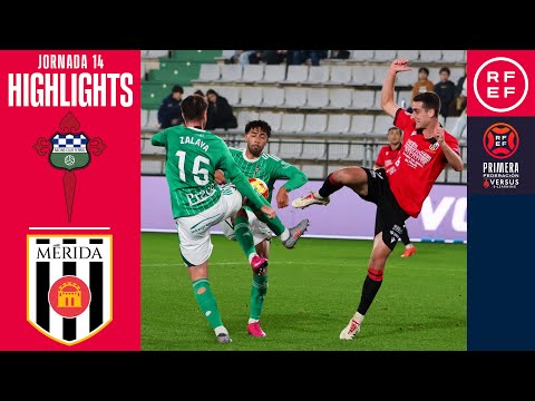 Resumen #PrimeraFederación | Racing Club Ferrol 2-2 AD Mérida | Jornada 14 | Temporada 2025/2026