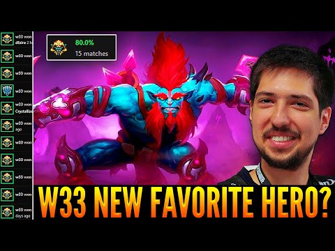 Is This The New Favorite W33 Hero? 80% Win Rate From 15 Games | 10 Wins In a Row With Huskar!!!