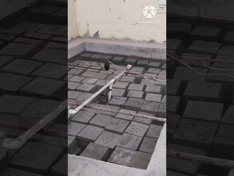 Concrete Cube Test after 7Days  #construction #concrete #laboratory #cement #casting #rmcplant #cube