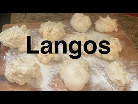 How to make Langos from pizza dough