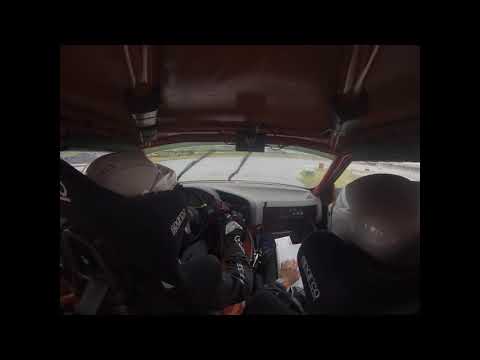 Rajd Podlaski 2021 Złomańczuk/Jamroziak OS 1 BMW E36 318iS