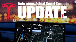 Tesla Update Brings Improved Smart Wipers and ‘Actual’ Smart Summon to All Vehicles!