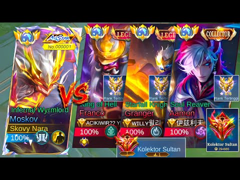 NGERI😱 NABRAK PARA SULTAN DIRANK! SKILL NYA DEWA BANGET!? MATCH TERGILA SEPANJANG MASA!! ~ MLBB