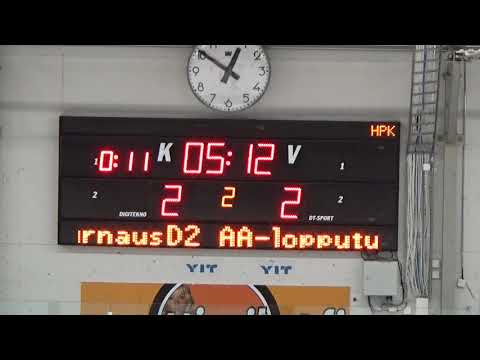 HPK05 D2 AA lopputurnaus 20180325, pronssiottelu Tappara Ketterät - HPK Mustat, 2. erä