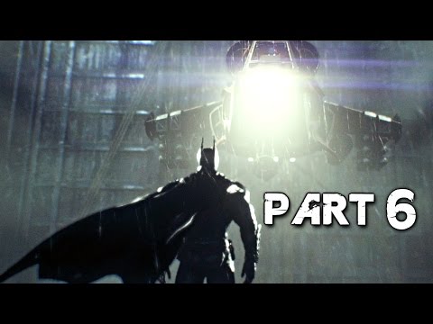 Batman Arkham Knight Walkthrough Gameplay Part 6 - Helicopter Boss (PS4)