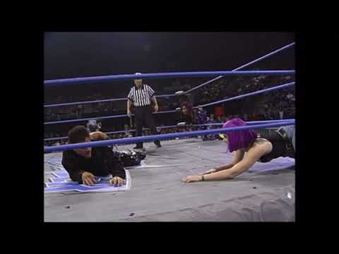 WCW Feb 23, 2000. Daffney Brawls With Paisley During A Title Match.