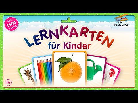 Flashcards for Kids in German Video