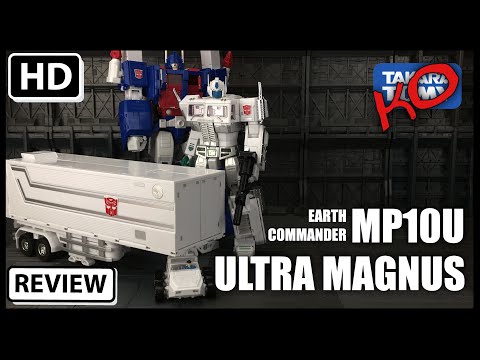 KO Transformers Masterpiece MP10U Ultra Magnus and Trailer