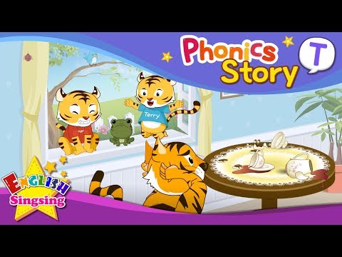 Phonics Story T - English Story - Educational video for Kids