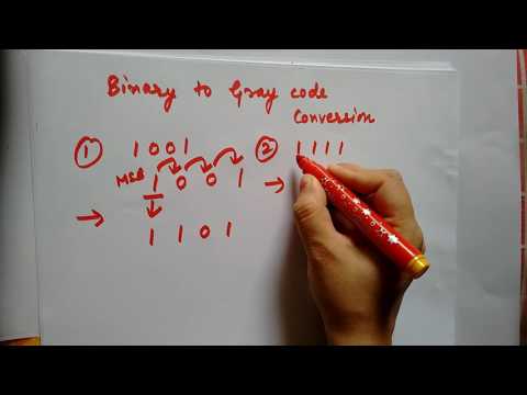 Binary to gray code conversion  | very very easy