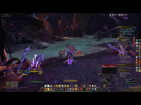 4K - Thangor questing in Nazjatar (Alliance)- WoW - BfA