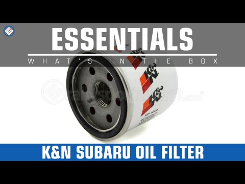 K&N Subaru Oil Filter- Whats in the Box?