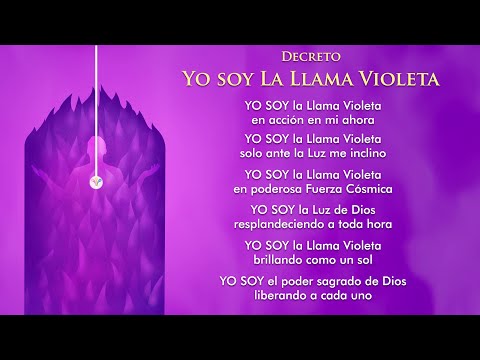 🔥DECREE I AM the VIOLET FLAME💜 Invocation and practice of the decree. Ascended Masters.