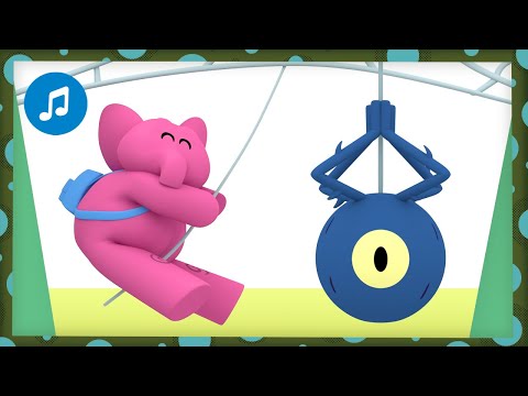 🐘🕸🎶 ONE ELEPHANT BALANCING 🎶🕸🐘 | Nursery Rhymes & Baby Songs - Pocoyo