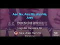 pedon ko gali dene do Karaoke with female voice Muddat asha Kishor