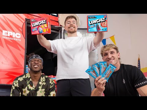 Mrbeast Logan Paul And Ksi Introduce Their Lunchable Competitor Mix
