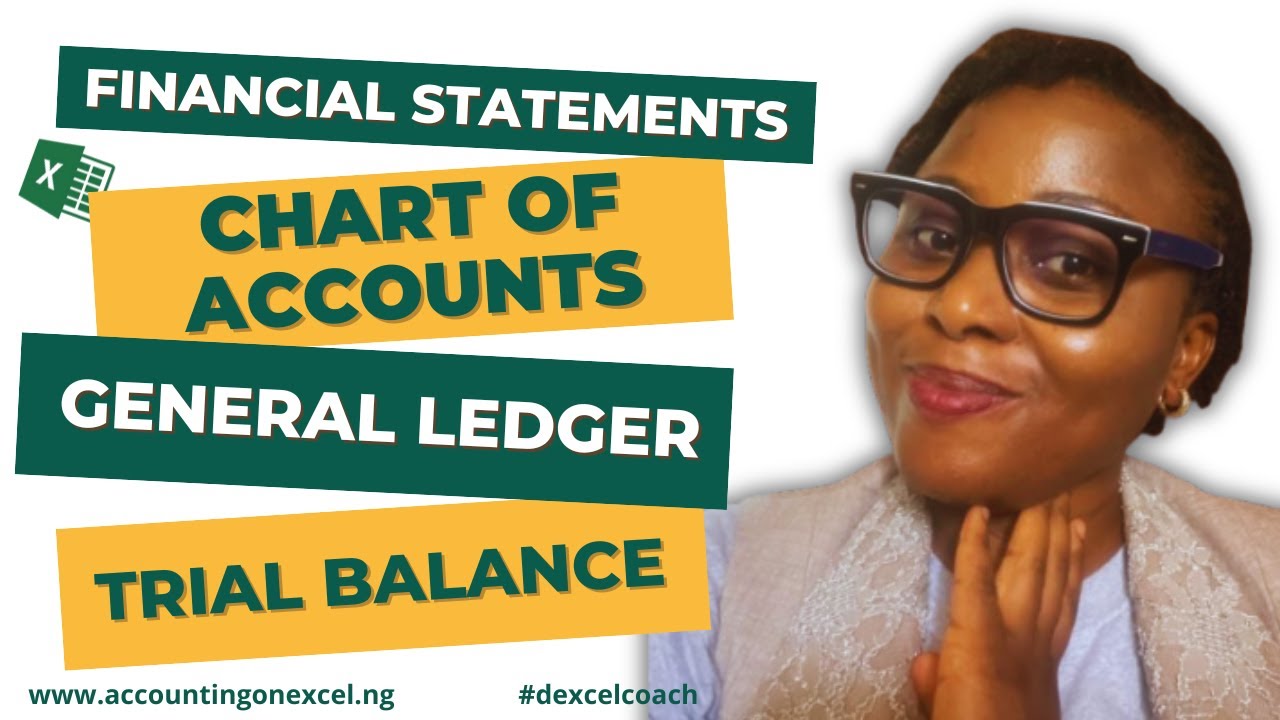 👉LEARN CHART OF ACCOUNTS, DOUBLE ENTRY ACCOUNTING, GENERA LEDGER & TRIAL BALANCE IN EXCEL.
