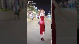 Download lagu Beautiful lady wear gorgeous flowing Hot Red Silk Satin Slip dress mp3 Download lagu Beautiful lady wear gorgeous flowing Hot Red Silk Satin Slip dress mp3