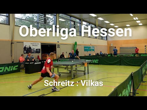 Klare Angelegenheit! | Oberliga Hessen A. Schreitz (TTR 2210) vs M. Vilkas (TTR 2135)