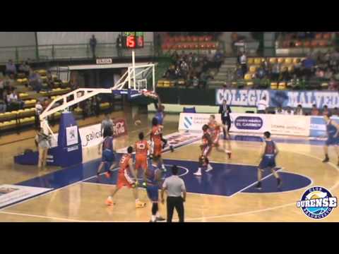 Debut del "Showman" Danny Agbelese con el Club Ourense Baloncesto (T. 15-16)