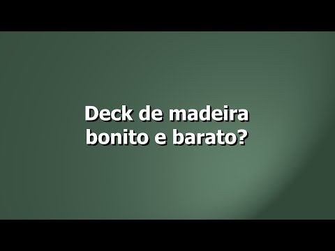 Passo a Passo: Construção de Deck Suspenso em Pinus Tratado