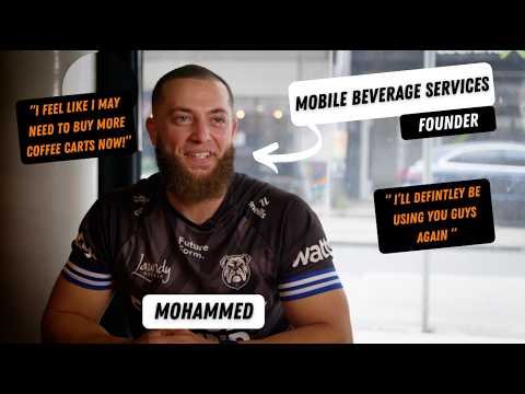 Mohammed - The Carte Cafe video testimonial for Sydney video production company Viewix