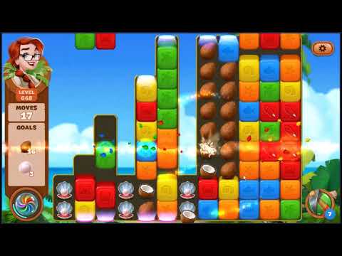 Lost Island Blast Adventure Level 648 - NO BOOSTERS 🏝️ | SKILLGAMING ✔️