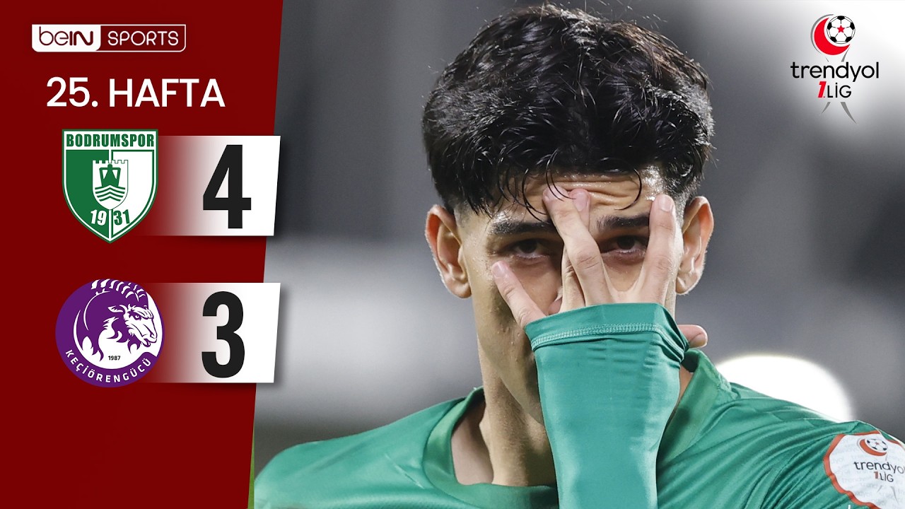 Bodrum FK vs Keçiörengücü Highlights